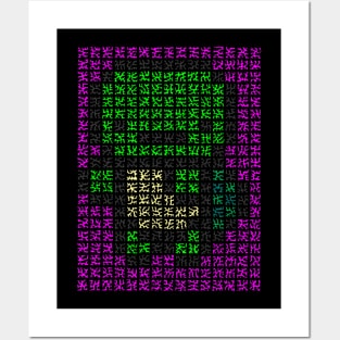 Pixelated Turtle Posters and Art